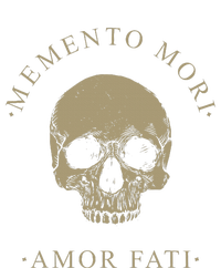 Stoic Philosophy Memento Mori Amor Fati Skull Stoicism Quote Performance Sprint T-Shirt