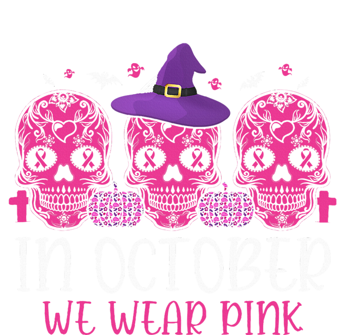 P.I.N.K Ribbon Witch Halloween Breast Cancer T-Shirt