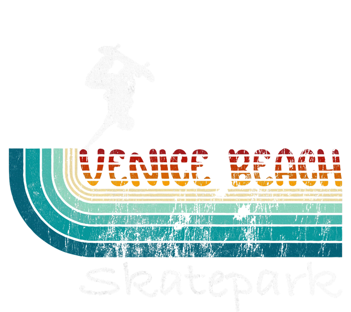 Venice Beach California Skatepark Skateboard Tie-Dye T-Shirt