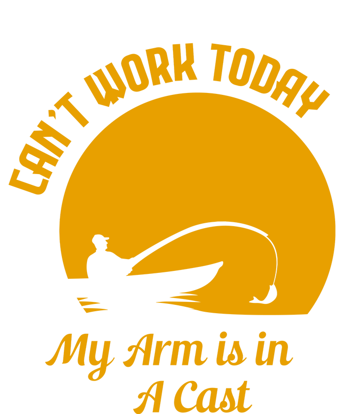 CanT Work Today My Arm Is In A Cast Women's Knotted Racerback Tank