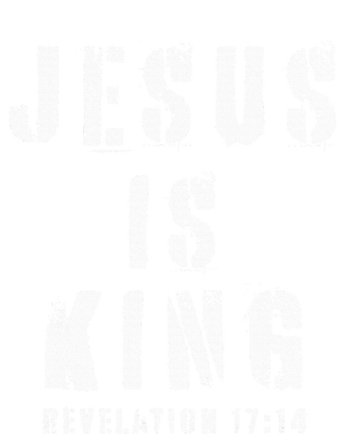 Christianity Faith Savior Almighty Lord Jesus Is King Women's Racerback Tank