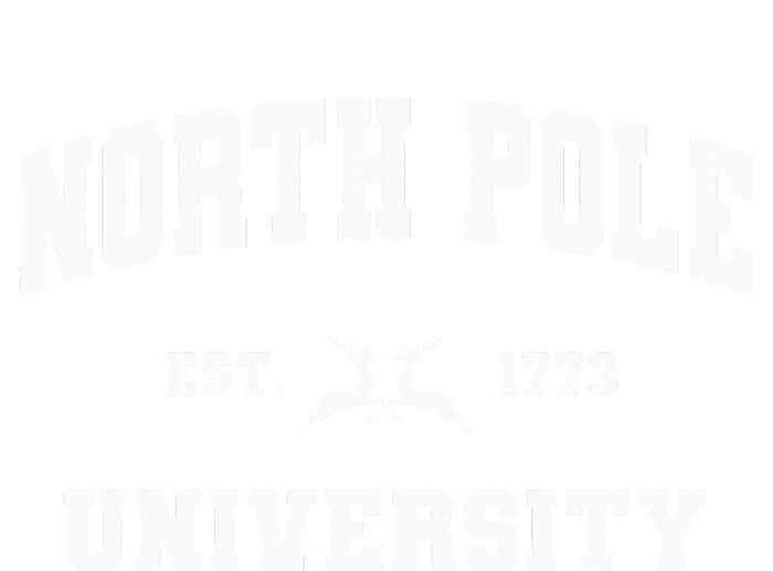 Christmas North Pole University Santa Workshop Elves Red Kids Long Sleeve Shirt