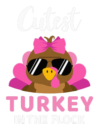 Cutest Turkey In The Flock Thanksgiving T-Shirt