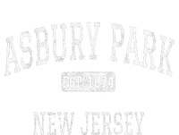 Asbury Park New Jersey Nj Vintage Hooded Wearable Blanket