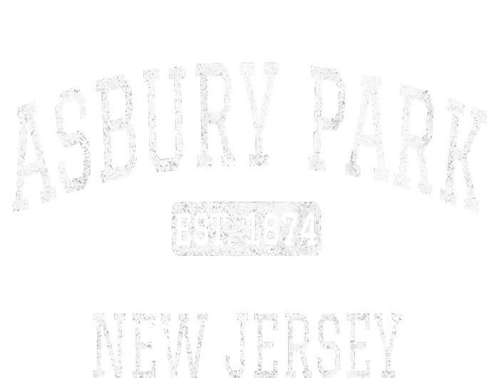 Asbury Park New Jersey Nj Vintage Hooded Wearable Blanket