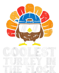 Coolest Turkey In The Flock Thanksgiving Women's Fleece Hoodie