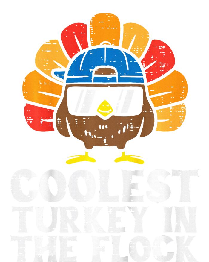 Coolest Turkey In The Flock Thanksgiving Women's Fleece Hoodie