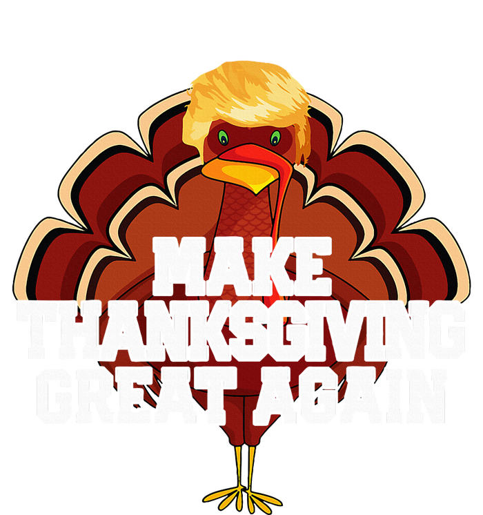 Make Thanksgiving Great Again Trump Turkey Kids Hoodie