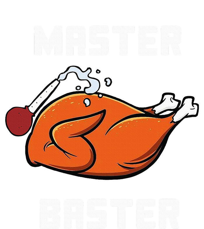 Master Baster Funny Turkey Baster Thanksgiving V-Neck T-Shirt