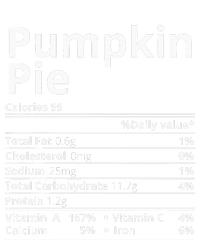 Pumpkin Pie Nutrition Facts T-Shirt