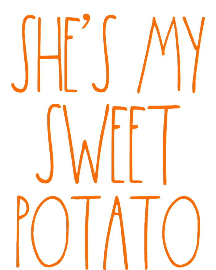 Shes My Sweet Potato I Yam Set Thanksgiving Couple Premium T-Shirt