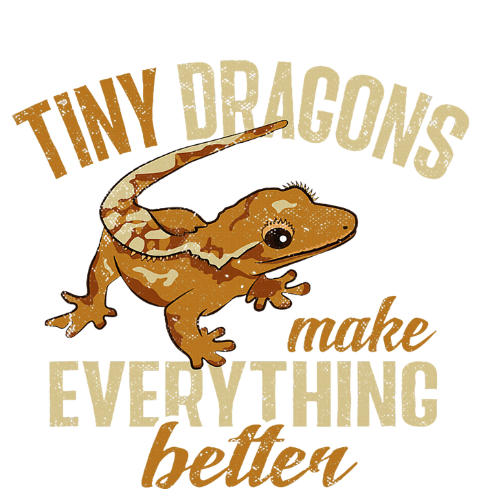 Crested Gecko Tiny Dragons Make Everything Better Tall Hoodie