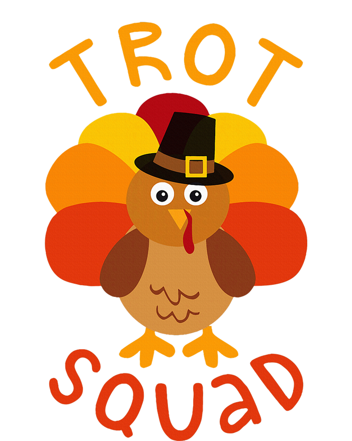 Trot Squad Turkey Pilgrim Costume Kids Hoodie