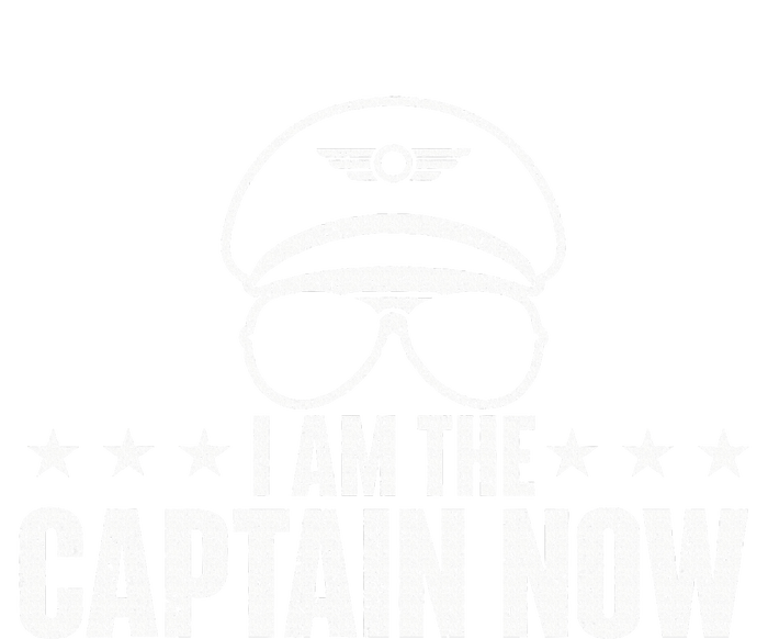 I Am The Captain Now Airplane Aircraft Lover Airline Pilot Toddler Hoodie