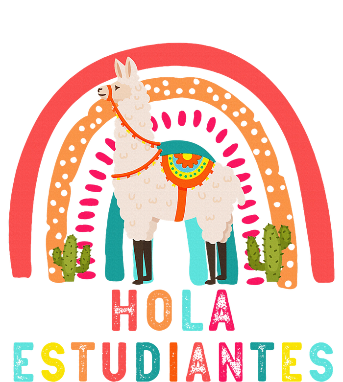 Hola Estudiantes Hello Prek Llama Spanish Teacher School Bumper Sticker