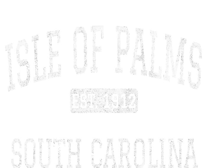 Isle Of Palms South Carolina Sc Vintage Women's Racerback Cropped Tank