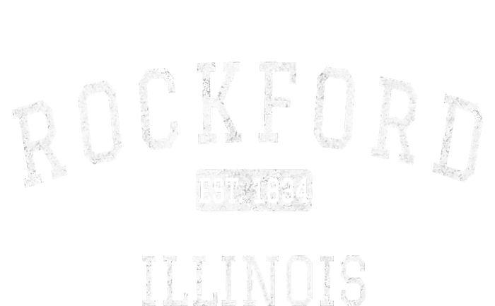 Rockford Illinois Il Vintage Zip Tote Bag