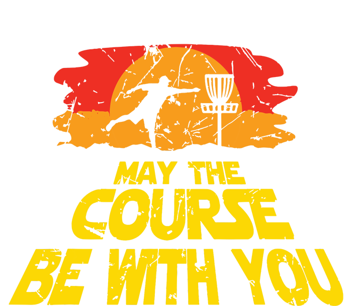 Disc Golf May The Course Be With You Trendy Golf T-Shirt