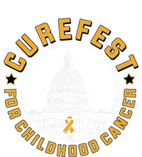 Curefest For Childhood Cancer 2024 Design 3 For Dark Fabric Long Sleeve Shirt