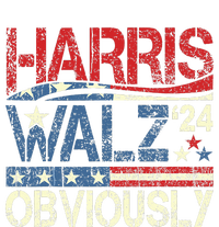 Harris Walz Obviously! Harris Waltz 2024 Election T-Shirt