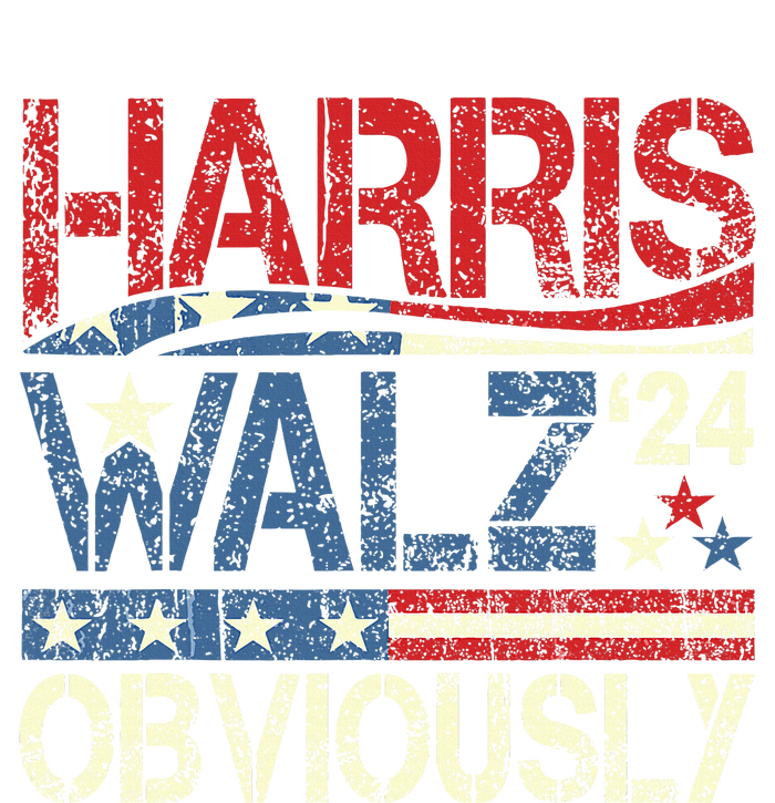 Harris Walz Obviously! Harris Waltz 2024 Election T-Shirt