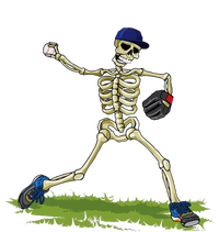 Baseball Skeleton Halloween Baseball Halloween T-Shirt