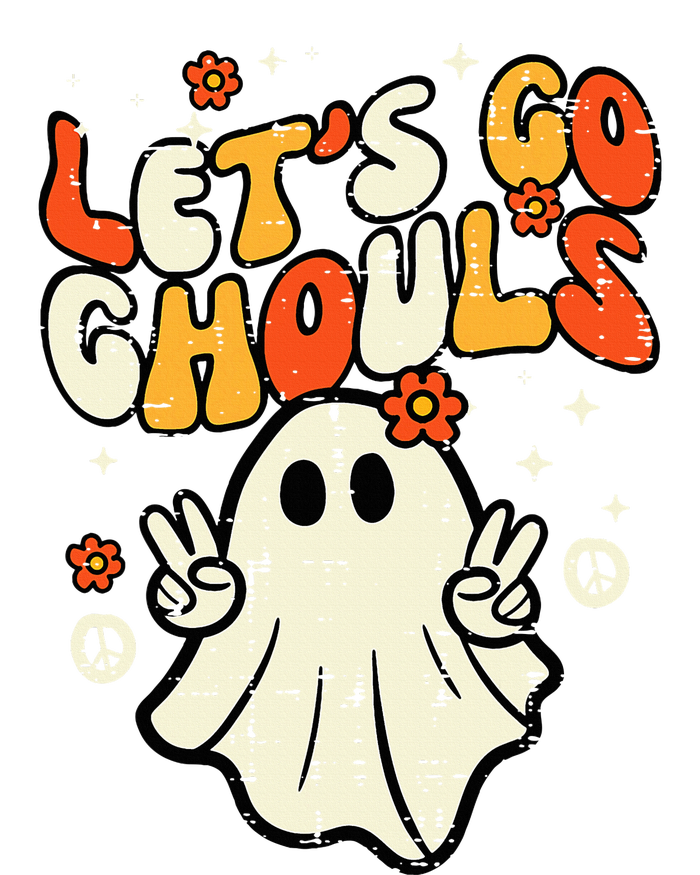 Halloween Lets Go Ghouls Ghost T-Shirt