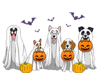 Halloween Dogs Ghost Pumpkins Spooky T-Shirt