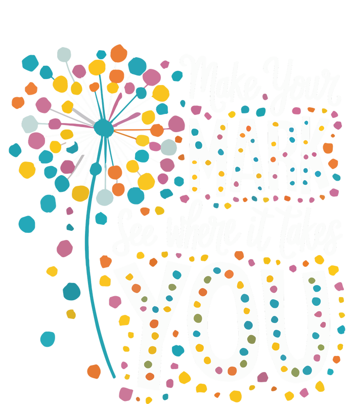 Make Your Mark Happy Dot Day 2024 Dandelion Kids T-Shirt