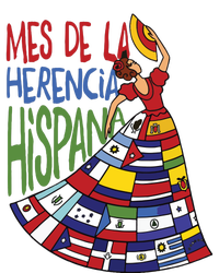 Mes De La Herencia Hispana Hispanic Heritage Month Sweatshirt Cinch Pack Bag