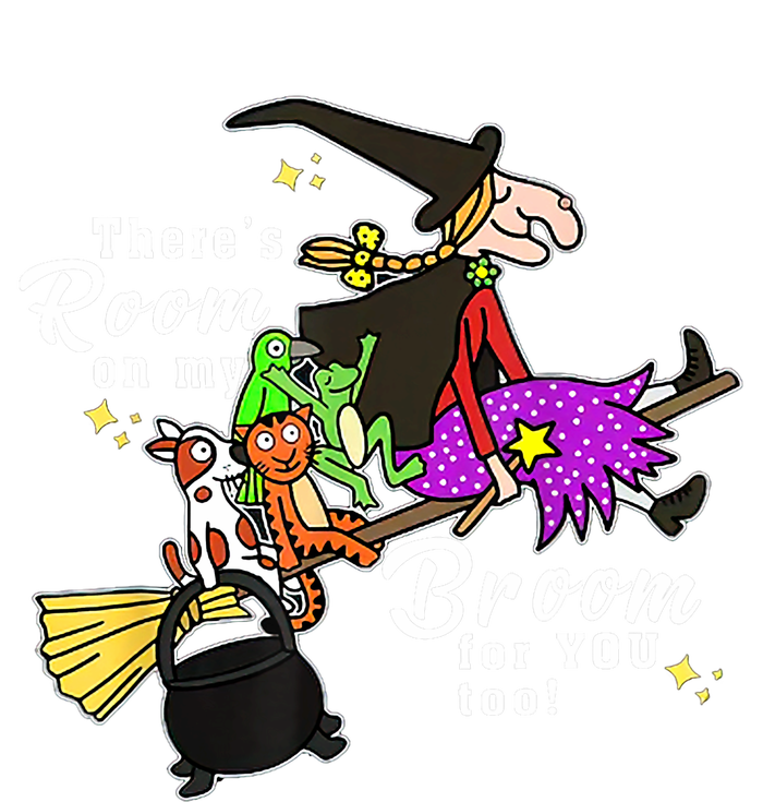 ThereS Room On My Broom For You Too Teacher Halloween Womens California Wash Sweatshirt