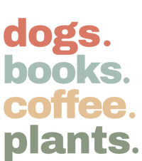 Funny Dogs Books Coffee Plant Lover Gardening Mothers Day Gift T-Shirt