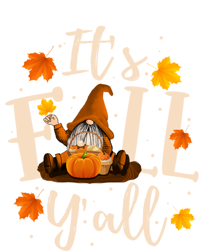 ItS Fall YAll Cute Gnomes Pumpkin Autumn Tree Fall Leaves Funny Gift T-Shirt