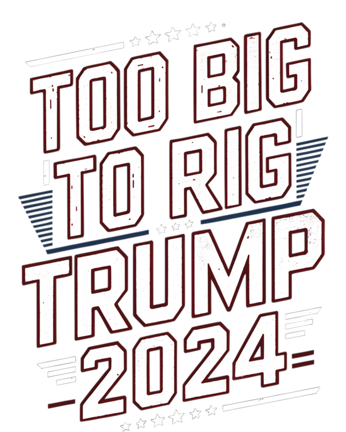 Election Day Too Big To Rig President Trump 2024 Vintage Gift Tank Top