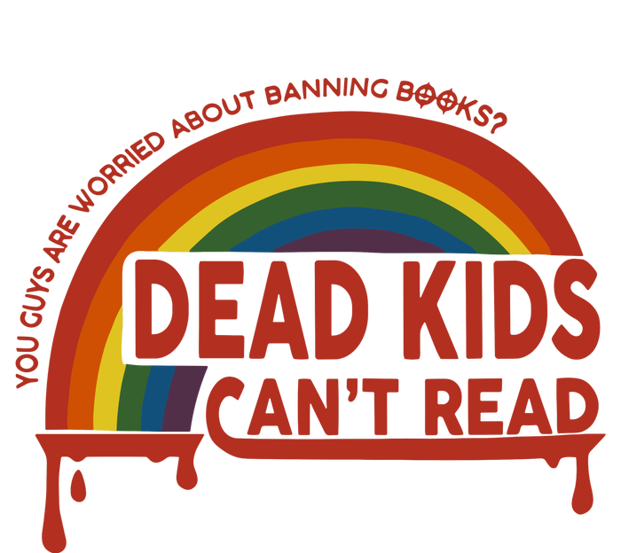 Dead Cant Read You Guys Are Worried About Banning Books Sweatshirt Cinch Pack Bag