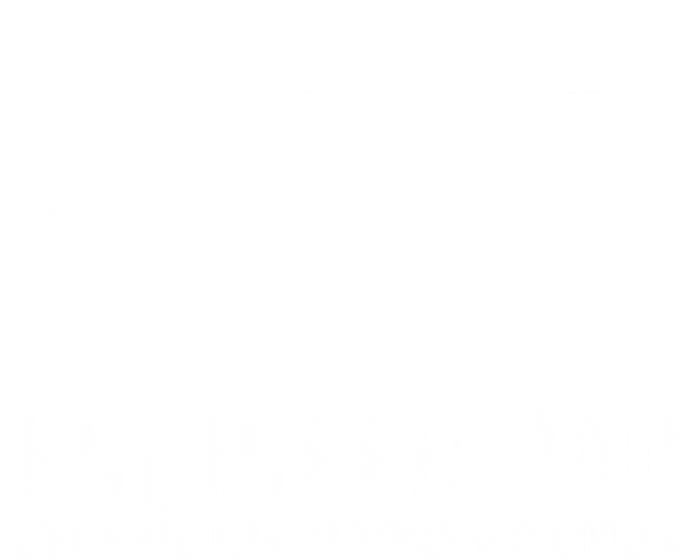 Engineer Dad Like A Regular Dad Civil Engineer Great Gift Valucap Bio-Washed Visor