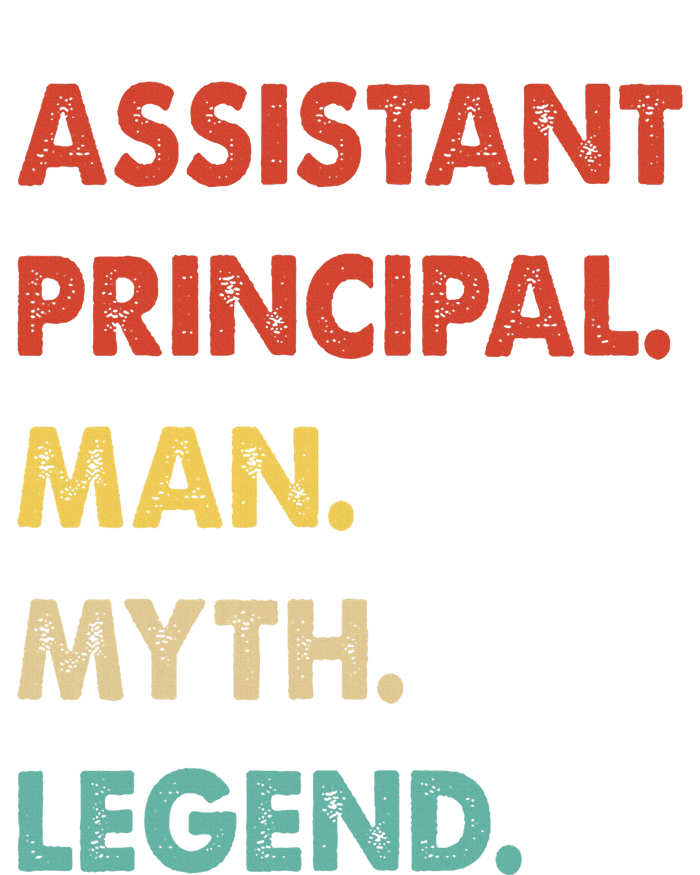 Assistant Principal Man Myth Legend Cooling Performance Crew T-Shirt