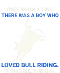 Once Upon A Time There Was A Boy Who Loved Bull Riding Kids Long Sleeve Shirt