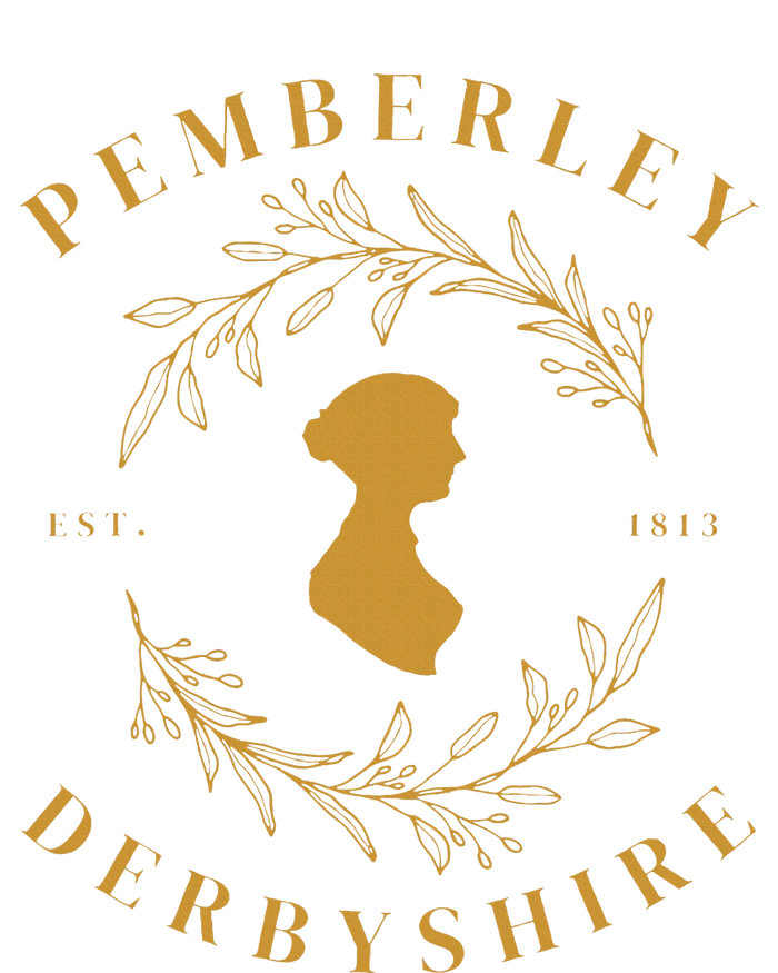 Pemberley Derbyshire 1813 Pride And Prejudice Jane Austen Womens CVC Long Sleeve Shirt