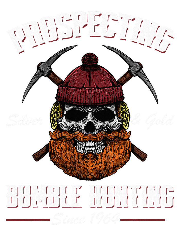 Prospecting Silver & Gold Bumble Hunting Since 1964 Full Zip Hoodie