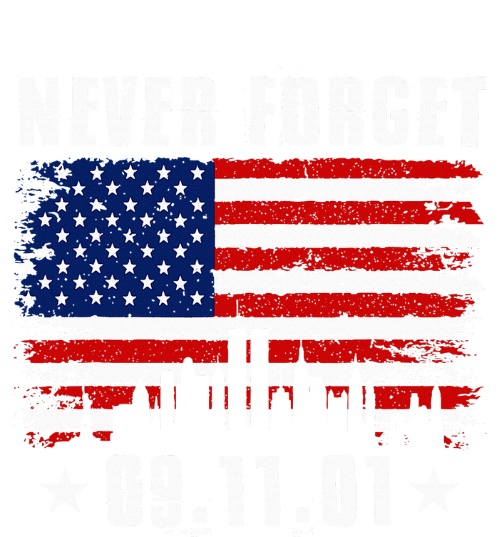 Never Forget September 11 2001 Memorial Day American Flag Tie-Dye Long Sleeve Shirt