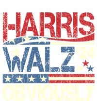 Harris Walz Obviously! Harris Waltz 2024 Election T-Shirt