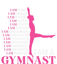 I Am A Gymnast Gymnastics Women Sports USA-Made Snowflake Beanie