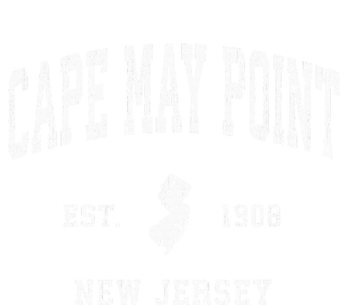 Cape May Point New Jersey Nj Vintage Athletic Sports Design Women's Fleece Hoodie