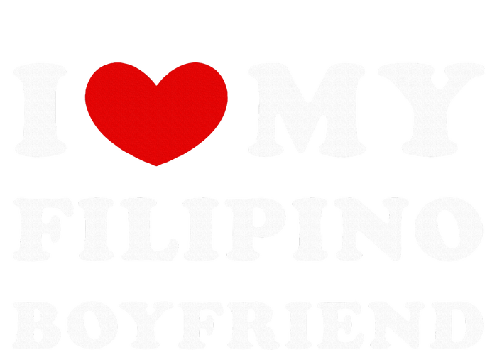 I Love My Filipino Boyfriend I Heart My Filipino Boyfriend Ladies Long Sleeve Shirt