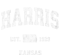 Harris Kansas Ks Vintage Athletic Sports Design Toddler Fine Jersey T-Shirt