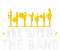 Marching Band Band Life Im With The B.A.N.D Grommeted Golf Towel