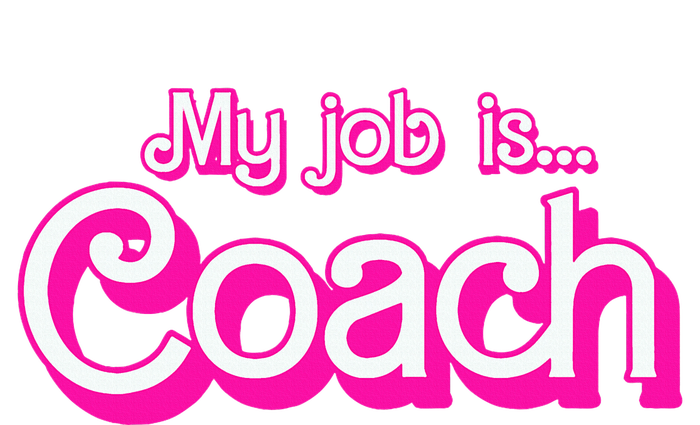 My Job Is Coach V-Neck T-Shirt