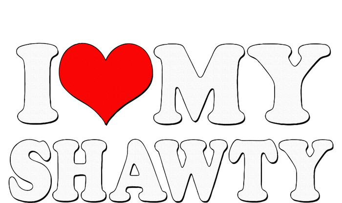 I Heart My Shawty Retro Shawty Women's V-Neck T-Shirt