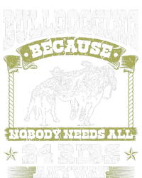 Steer Wrestling Injury Quote Rodeo Bulldogging USA-Made Doggie Bandana